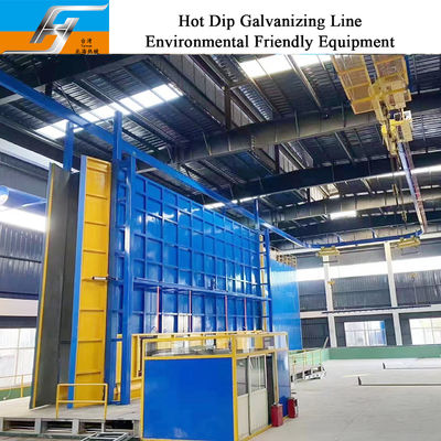 Environmental Friendly Hot Dip Galvanizing Equipment with High Velocity Pulse Firing System and Smart Control