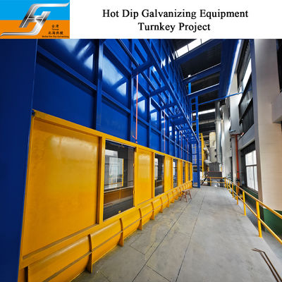 Environmental Friendly Hot Dip Galvanizing Equipment with High Velocity Pulse Firing System and Smart Control