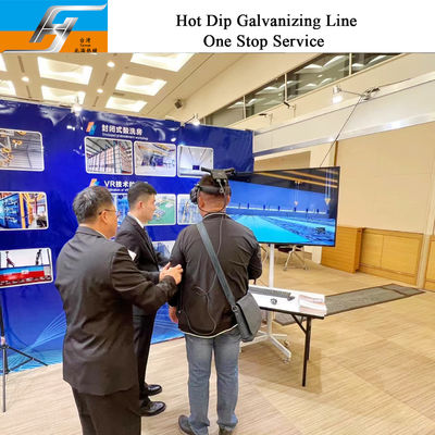 Customized Dimension Hot Dip Galvanizing Line with Smart Control and High Velocity Pulse Firing System