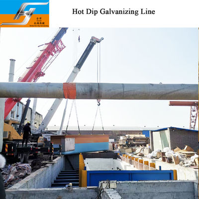 Customized Excellent Hot Dip Galvanizing Coating  Equipment Factory Plants Processing Temperature