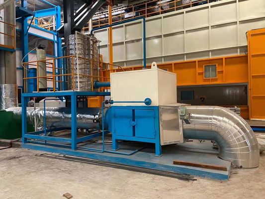 Qualität  Hot Dip Galvanizing Turnkey Project Furnace Residual Heat Recovery System For Fluxing And Degreasing Tank usine