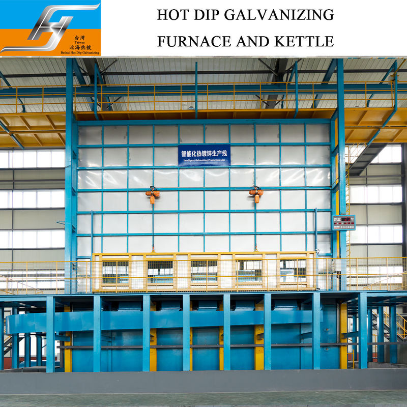 Environmental Friendly Hot Dip Galvanizing Furnace with High Velocity Pulse Firing System and Smart Control for Galvanizing Production Line