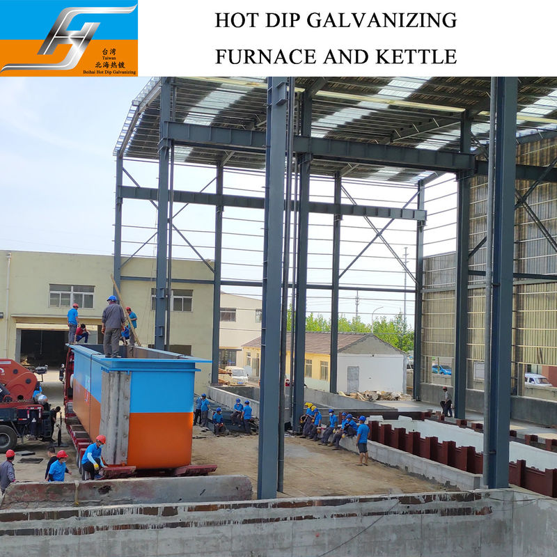 Steel XG08 Substrate Zinc Kettle for Hot Dip Galvanizing Factory Turnkey Project Best Supplier